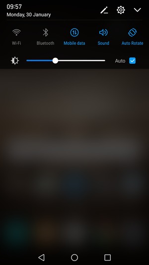 Select Sound to change to vibration mode