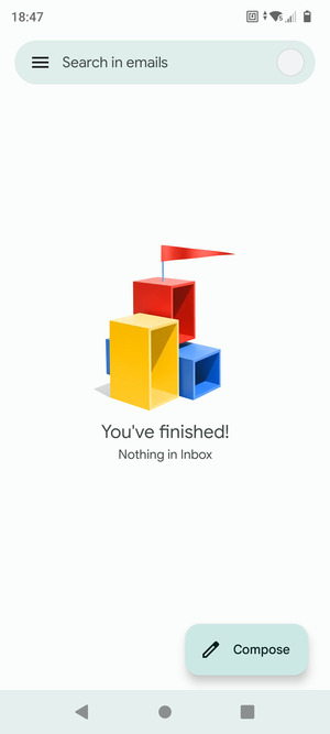 Your Gmail is ready to use