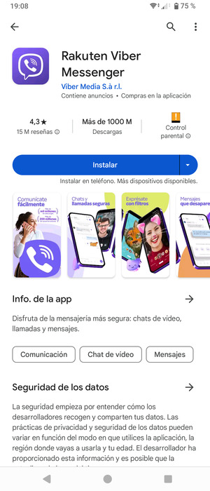 Seleccione Instalar