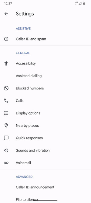 Select Voicemail