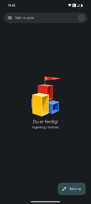 Hotmail er klar til bruk