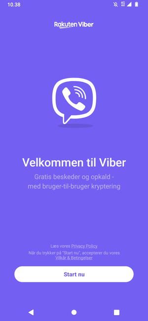 Din app er klar til brug