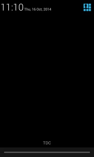 Select the Menu button