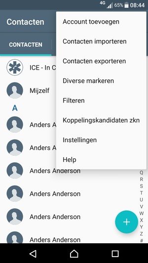 Selecteer Instellingen