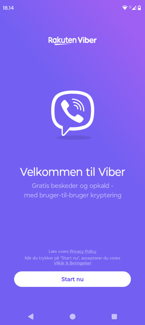 Din app er klar til brug