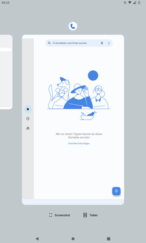 Apps nach oben streifen, um sie zu schliessen