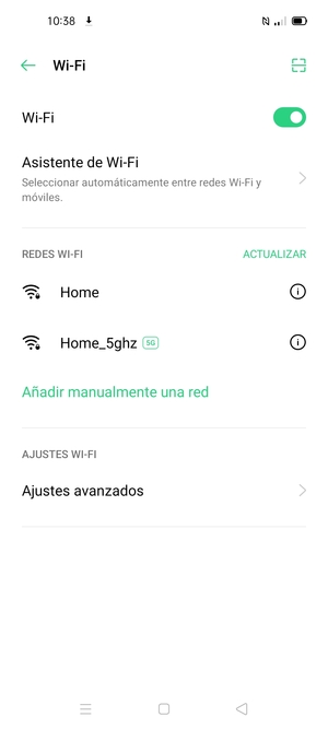 Seleccione la red inalámbrica a la que desea conectarse