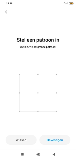 Selecteer Bevestigen