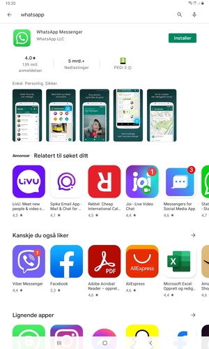 Velg app
