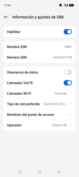 Seleccione Nombres del punto de acceso