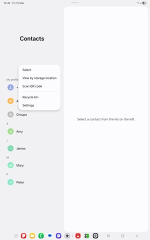 Select Settings