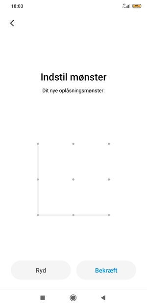 Vælg Bekræft