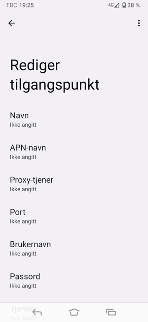 Skriv inn MMS-informasjon