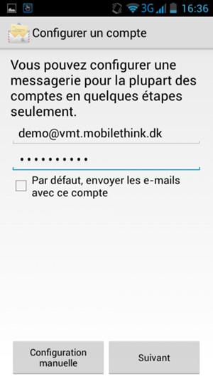 Saisissez votre adresse e-mail et votre mot de passe. Sélectionnez Suivant