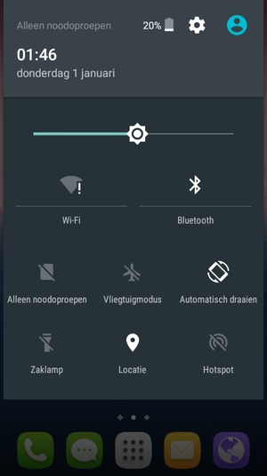 Schakel Wi-Fi en Bluetooth uit