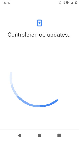 Wacht tot de zoekopdracht beëindigd is