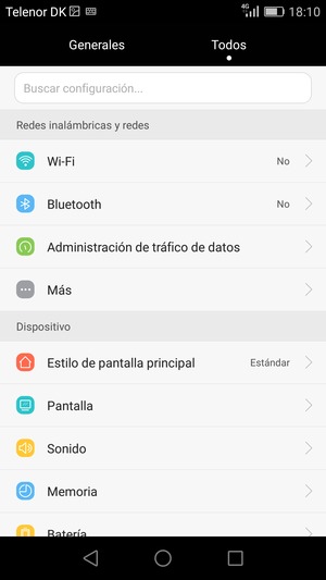 Seleccione Todos y Más