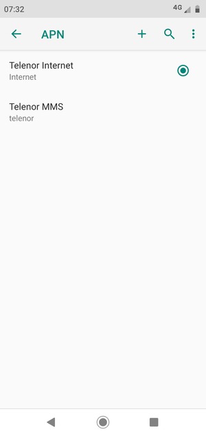 Seleziona il tasto Menu