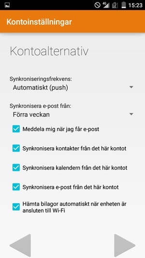 Välj Nästa