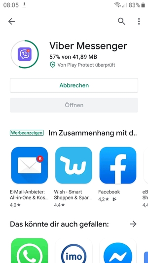 Warten Sie, bis der Installationsprozess  beendet ist