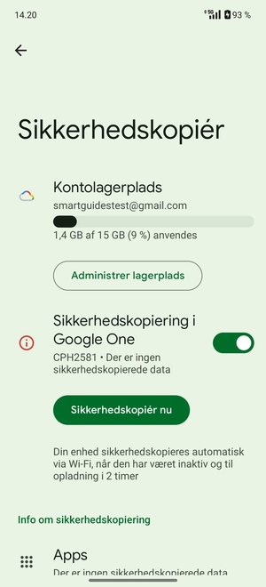 Vælg Kontolagerplads