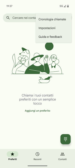 Seleziona Impostazioni
