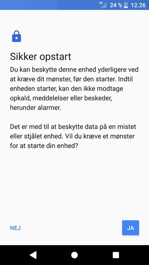 Vælg din foretrukne mulighed