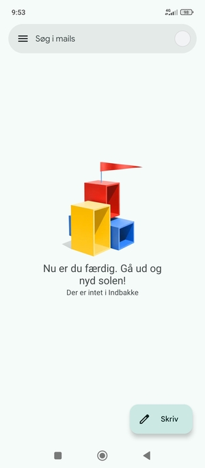 Din Hotmail er klar til brug