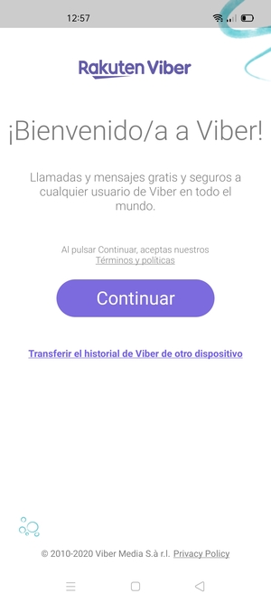Su aplicación está lista para usar