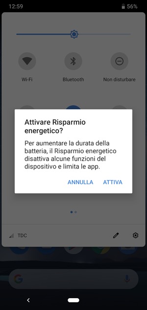 Seleziona ATTIVA