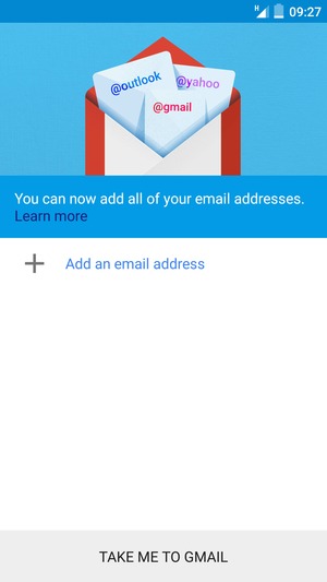 Select Add an email address