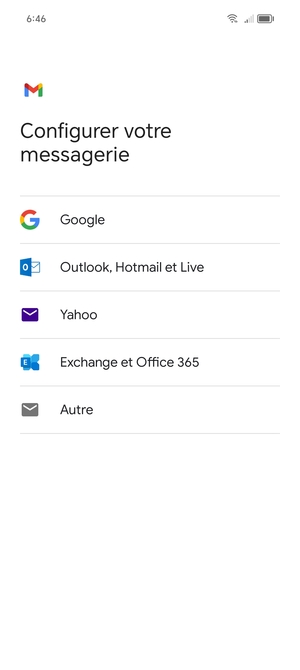 Sélectionnez Autre