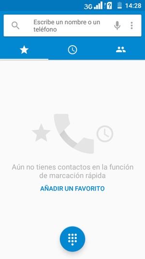 Si ve esta pantalla, seleccione Teclado