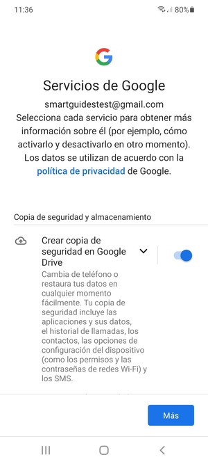Seleccione Más