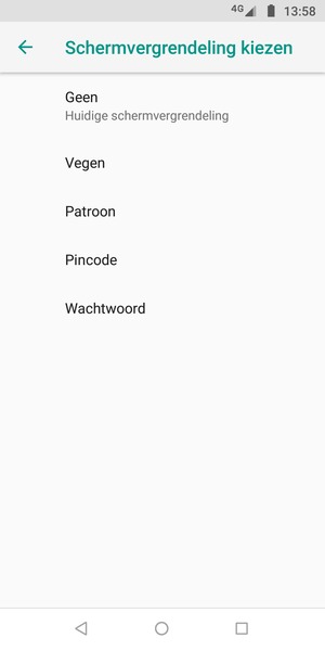 Selecteer Patroon