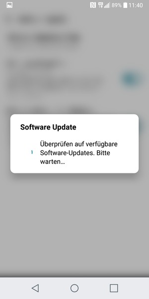 Warten Sie, bis die Suche abgeschlossen ist