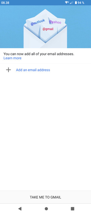 Select Add an email address