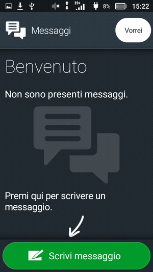 Seleziona Vorrei