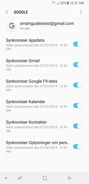 Vælg Menu-knappen