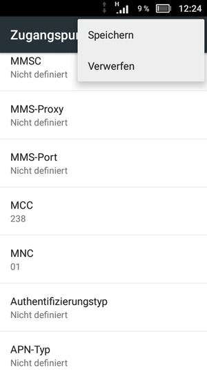 Wählen Sie Speichern