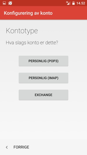 Velg EXCHANGE