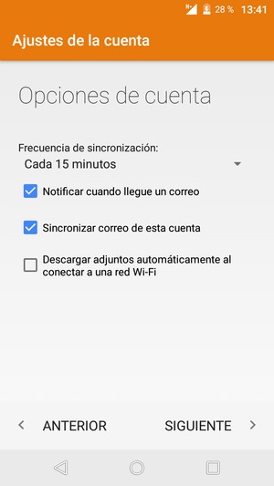 Seleccione SIGUIENTE