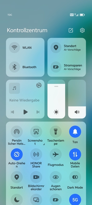 Schalten Sie Automatisch Helligkeit ein