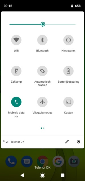 Schakel Batterijbesparing in
