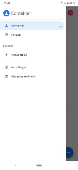 Vælg Indstillinger