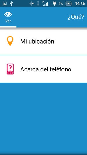 Desplácese y seleccione Acerca del teléfono