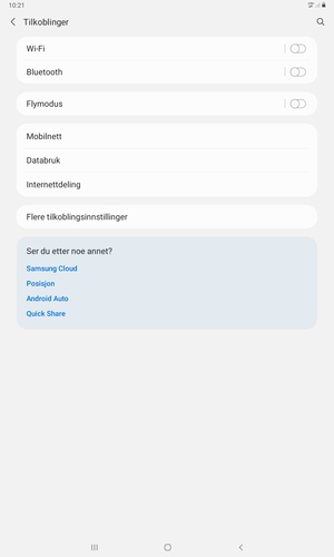 Velg Wi-Fi