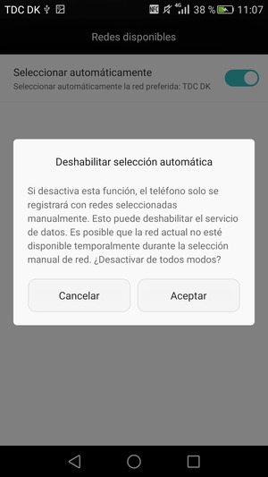 Seleccione Aceptar
