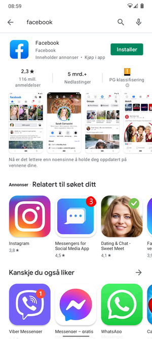 Velg app