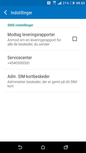 Vælg Servicecenter